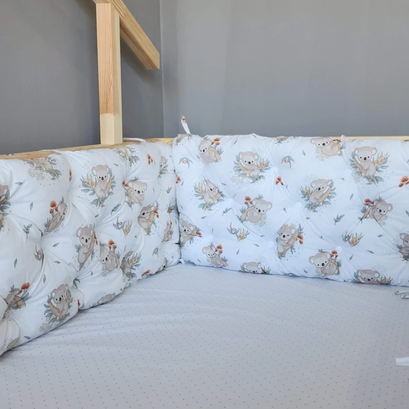 90x190 cm Montessori Yatak İçin 4 Kenar Koruma Seti ürün görseli