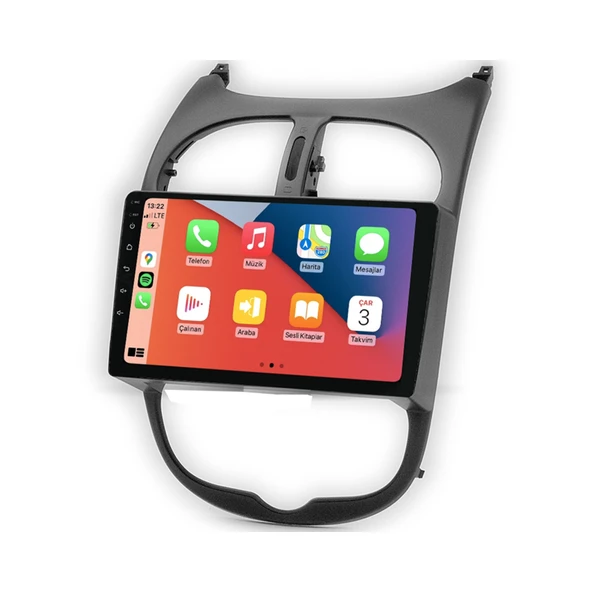 Peugeot 206 Multimedya (1998-2010) 2 GB RAM 32 GB Hafıza 8 Çekirdek Navigatör Premium Series ürün görseli