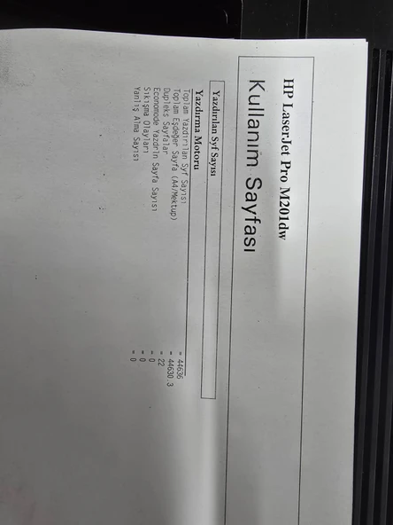 HP LaserJet Pro M201dw (2.el yazıcı) - Resim 3