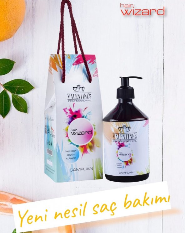 KERATİN BİOTİN KOLAJEN HAIR WIZARD 2li SET YENİ NESİL SAÇ BAKIM ŞAMPUANI VE SERUMU - 5