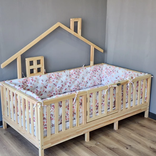 100x200 cm Montessori Yatak İçin 4 Kenar Koruma Seti ürün görseli