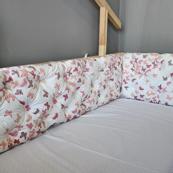 100x200 cm Montessori Yatak İçin 4 Kenar Koruma Seti - Resim 4