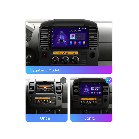 Nissan Navara Multimedya (2004-2010) 6 GB RAM 64 GB Hafıza 8 Çekirdek Navigatör Premium Series - Resim 9