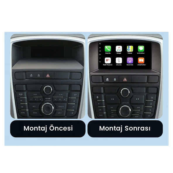 Opel Astra J 7 İnç 2009-2020 Multimedya 2 GB RAM 32 GB Hafıza 4 Çekirdek Navigatör - Resim 9