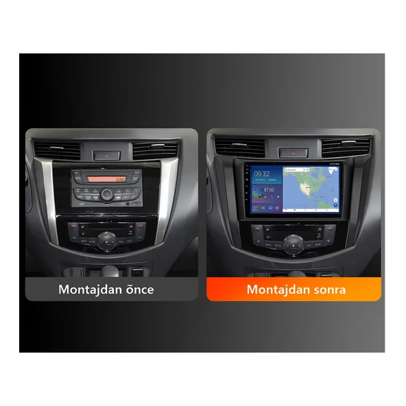 Nissan Navara Multimedya (2017-2020) 6 GB RAM 64 GB Hafıza 8 Çekirdek Navigatör Premium Series - Resim 9