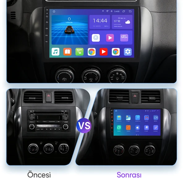 Suzuki SX4 Multimedya 2006-2012 8 GB RAM 128 GB Hafıza 8 Çekirdek Navigatör X-Premium Series - Resim 9