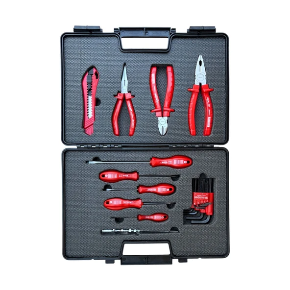 Cer-Pa Norm CTS2070 20 Parça Teknisyen Alet Çantası Set - Resim 3