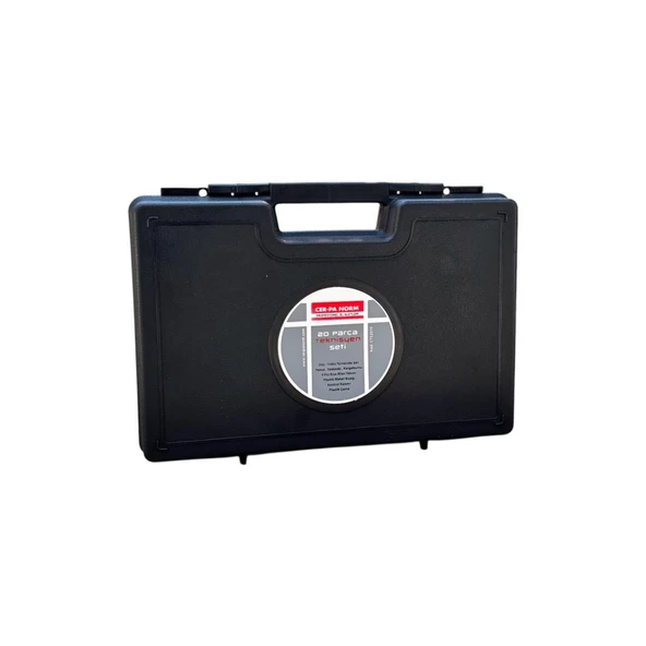 Cer-Pa Norm CTS2070 20 Parça Teknisyen Alet Çantası Set - Resim 4