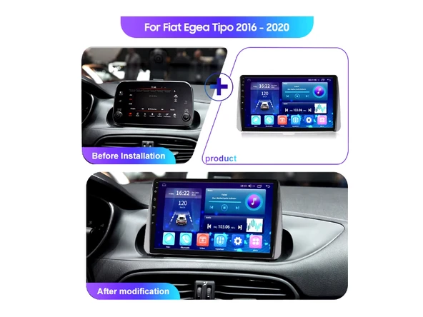 Fiat Egea - Egea Cross Urban Multimedya 2015-2025 4 GB RAM 32 GB Hafıza 8 Çekirdek Navigatör X-Premium Series - Resim 9