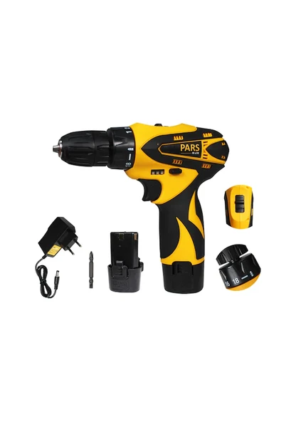 Pars PR 4110 Akülü Vidalama 12V 1.3 Ah + 1 Akü ürün görseli 1