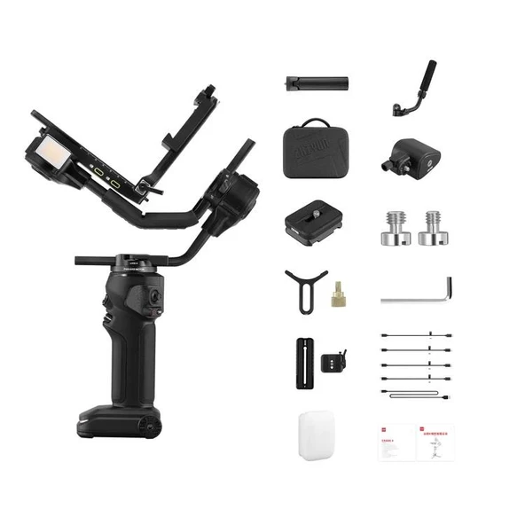 Zhiyun Crane 4 3 Eksenli El Gimbalı / Combo - 3