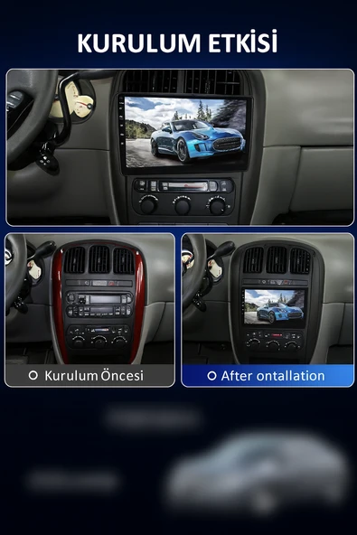 Chrysler Grand Voyager Multimedya 2006-2012 6 GB RAM 64 GB Hafıza 8 Çekirdek Navigatör Premium Series - Resim 9