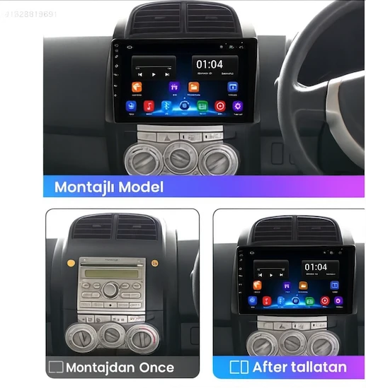 Daihatsu Materia Multimedya 2007-2010 2 GB RAM 32 GB Hafıza 4 Çekirdek Necvox - Resim 9