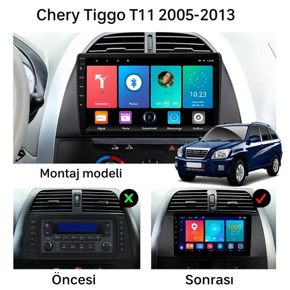 Chery Tiggo Multimedya 2005-2013 8 GB RAM 128 GB Hafıza 8 Çekirdek Navigatör Premium Series - Resim 9