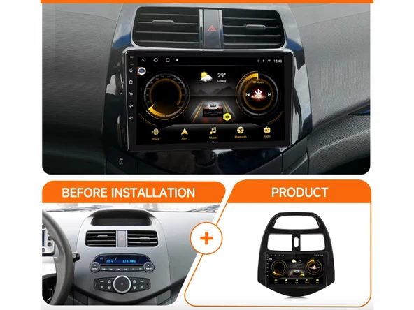 Daewoo Matiz Multimedya 2011-2014 2 GB RAM 32 GB Hafıza 4 Çekirdek Cadence - Resim 9