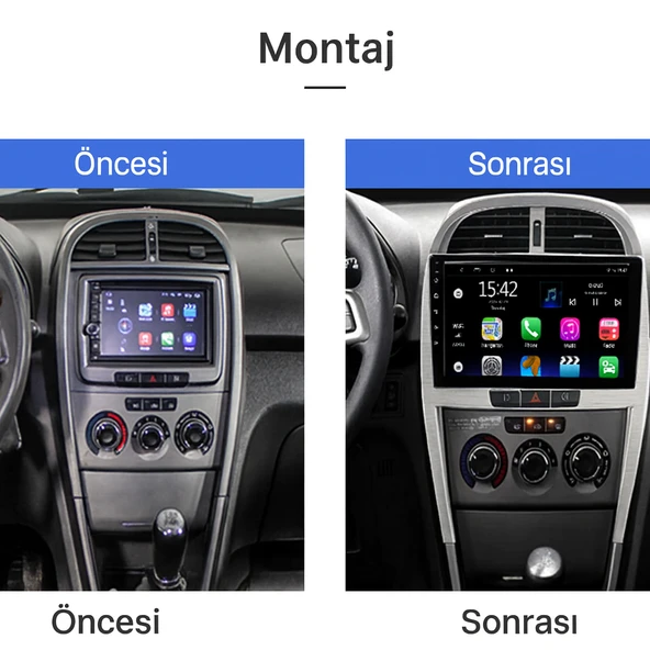 Chery Tiggo Multimedya 2009-2013 3 GB RAM 32 GB Hafıza 4 Çekirdek Newfron - Resim 9