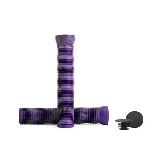 KENZE Mtb Bmx Elcik Silikon Bisiklet Elcik Kaymaz Yapı 145 mm Bisiklet Elciği Kolay Kavrama Mor - Resim 3