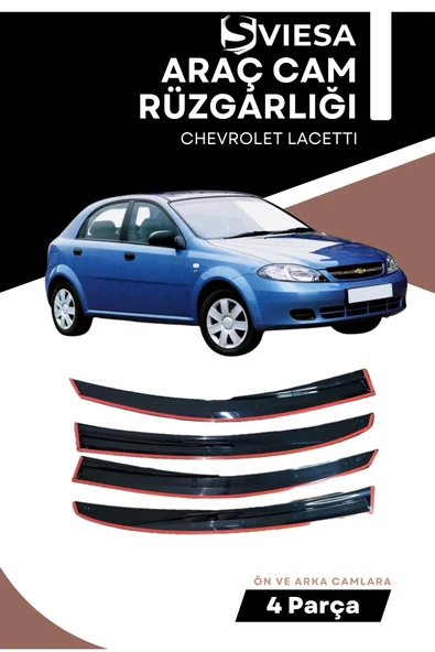 CHEVROLET LACETTI uyumlu oto camlara özel ölçü cam rüzgarlığı rüzgarlık - 1