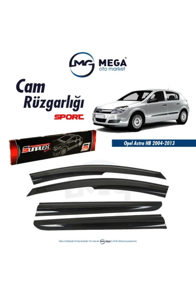 Opel Astra H 2004-2013 Cam Rüzgarlık Mugen Ti?p - 1