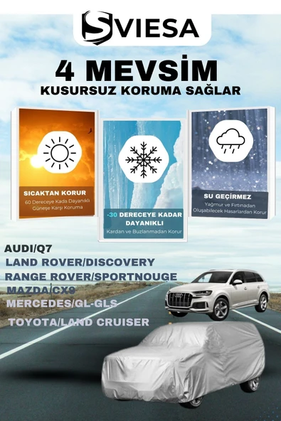 Suv Araca Özel Uyumlu Branda Lüx Kalite Oto Brandası,araba Çadırı - 1