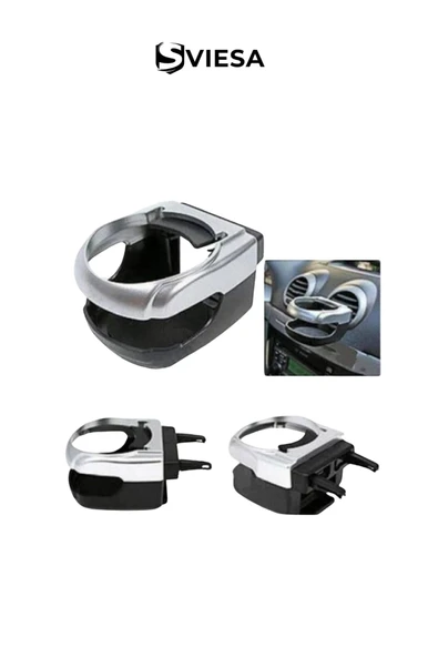 Oto Araç Araba Içi Havalandırmaya Takılan Oto Bardak Tutucu Içecek Tutacağı Bardaklık - 2