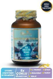 Kiperin 5x Çoklu Magnezyum Taurat Bisglisinat Malat Sitrat L-Treonat Akıllı Gıda Takviyesi 60 Kapsül ürün görseli