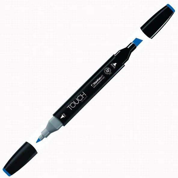 Touch Twin Brush Marker PB70 Royal Blue ürün görseli