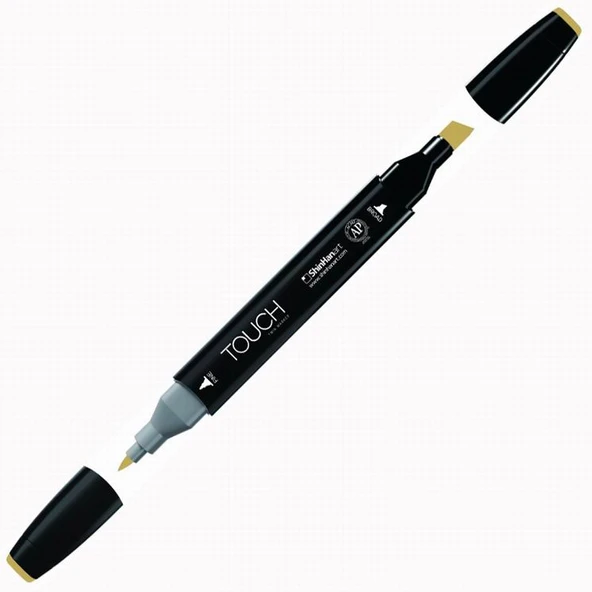 Touch Twin Brush Marker BR104 Brown Grey ürün görseli