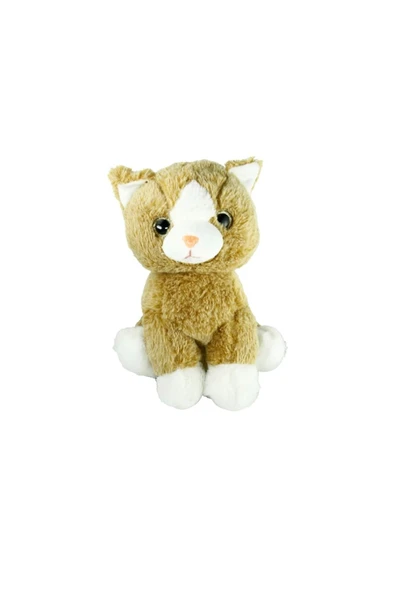 Peluş Oturan Kedi 23 Cm - Resim 3