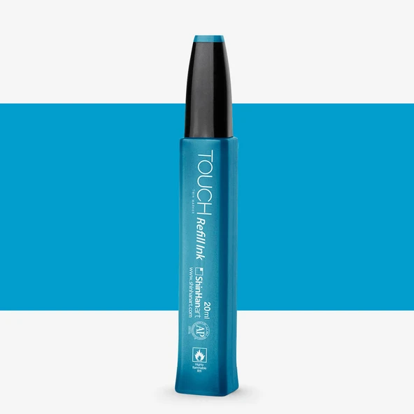 Touch Twin Marker Refill İnk 20ml B63 Cerulean Blue ürün görseli