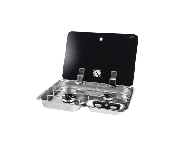 CAN FC1346 Kapaklı Gömme Çiftli Ocak ürün görseli 1