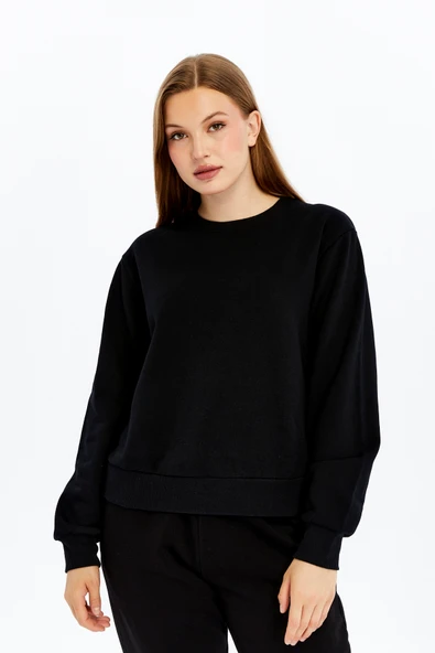 Kadın Basic Sweat - 1