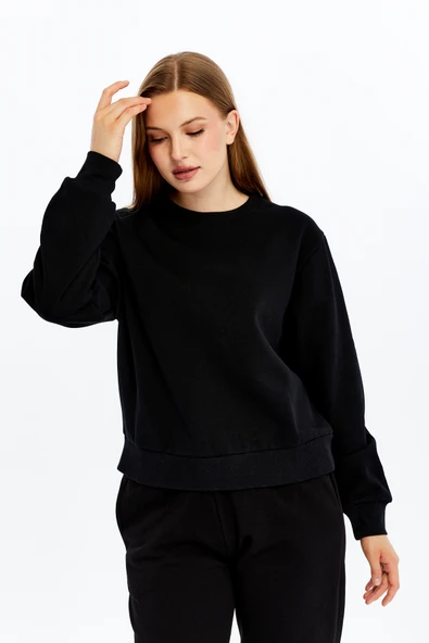 Kadın Basic Sweat - 2