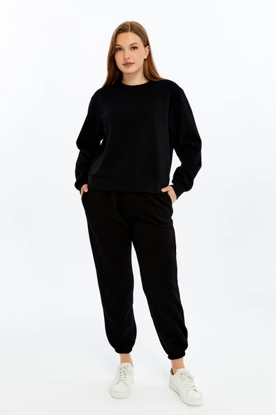 Kadın Basic Sweat - 6