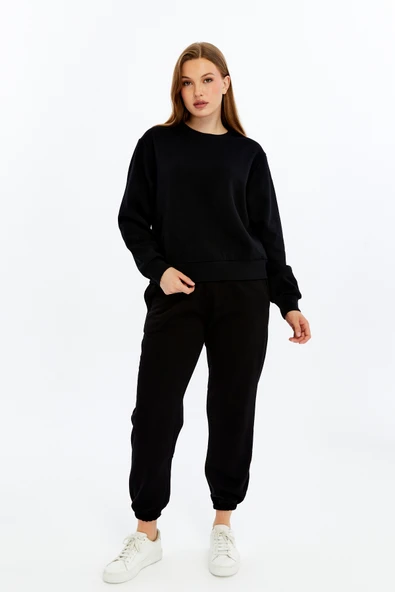 Kadın Basic Sweat - 7