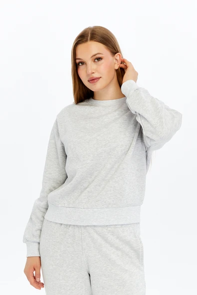 Kadın Basic Sweat - 8
