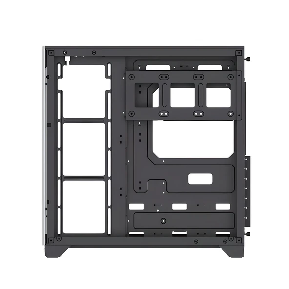 SNT Subzero Plus 7 x Argb Fan Uzaktan Kumanda Midi Tower Atx Siyah Oyuncu Kasası - 8