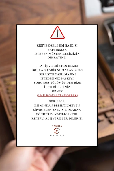 Hakiki Deri Kartlık Ultra ince Minimal Tasarım Kişiye Özel İsim Baskılı Kahverengi - Resim 2