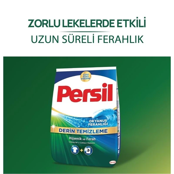 Persil Matik Toz Çamaşır Deterjanı 14KG Derin Temizleme Beyazlar İçin (2PK*7KG) (92 Yıkama) - 5