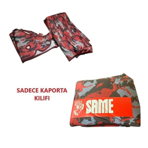 Same Explorer 80-95 Kabinli İthal Traktör Kılıfı Branda-2024 Model - Resim 2