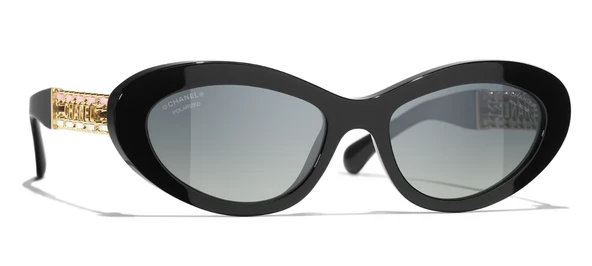 CHANEL 5538Q  CAT EYE KADIN GÜNEŞ GÖZLÜĞÜ - 2