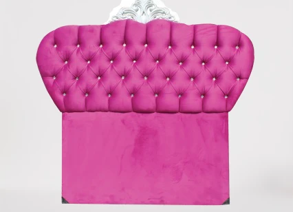 Başlık ALC  AVANGART Model 150 Cm Kapitone PEMBE RENK Kumaş Döşeme El Yapım - 3