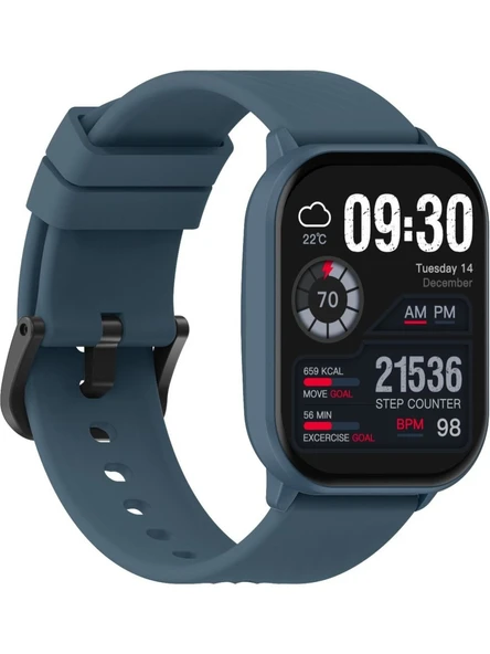 ZeBlaze Gts 3 Midnight Blue Akıllı Saat - Gece Mavisi, Uzun Pil Ömrü, 2.03 Inç Ekran - 2