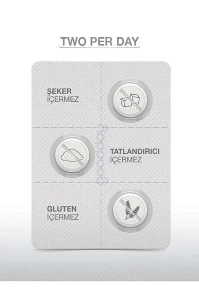 Goodday 2PD Two Per Day Multi Vitamin 60 Kapsül - Resim 5