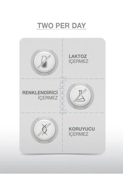 Goodday 2PD Two Per Day Multi Vitamin 60 Kapsül - Resim 4