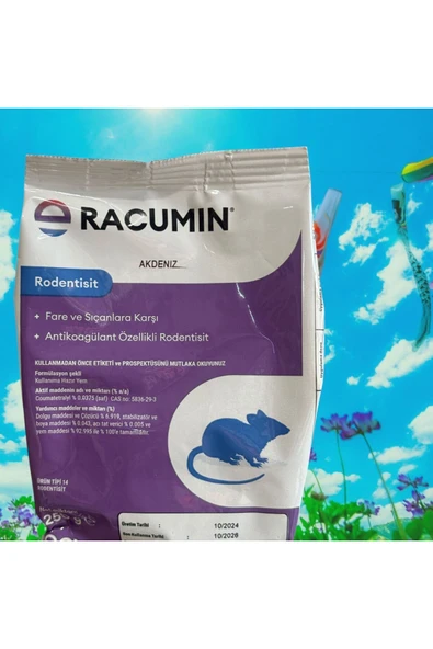 Bayer Envu Racumin Buğday Fare Ve Sıçan Zehiri 250 gram (ZEHİRLİ BUĞDAY) - 2