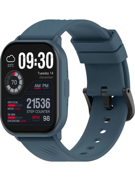 ZeBlaze Gts 3 Midnight Blue Akıllı Saat - Gece Mavisi, Uzun Pil Ömrü, 2.03 Inç Ekran - 3