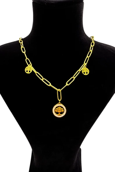 Hayat Ağacı Zarif Kolye - Resim 4