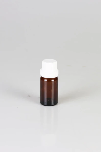 Amber Cam Şişe, İçten Damlalıklı Şişe 10 ml - 2