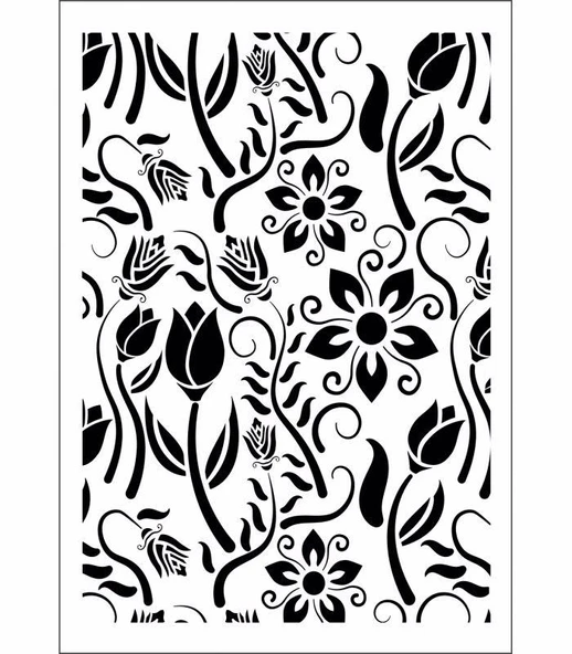 FCS STENCIL MODEL-5 21X30 ürün görseli